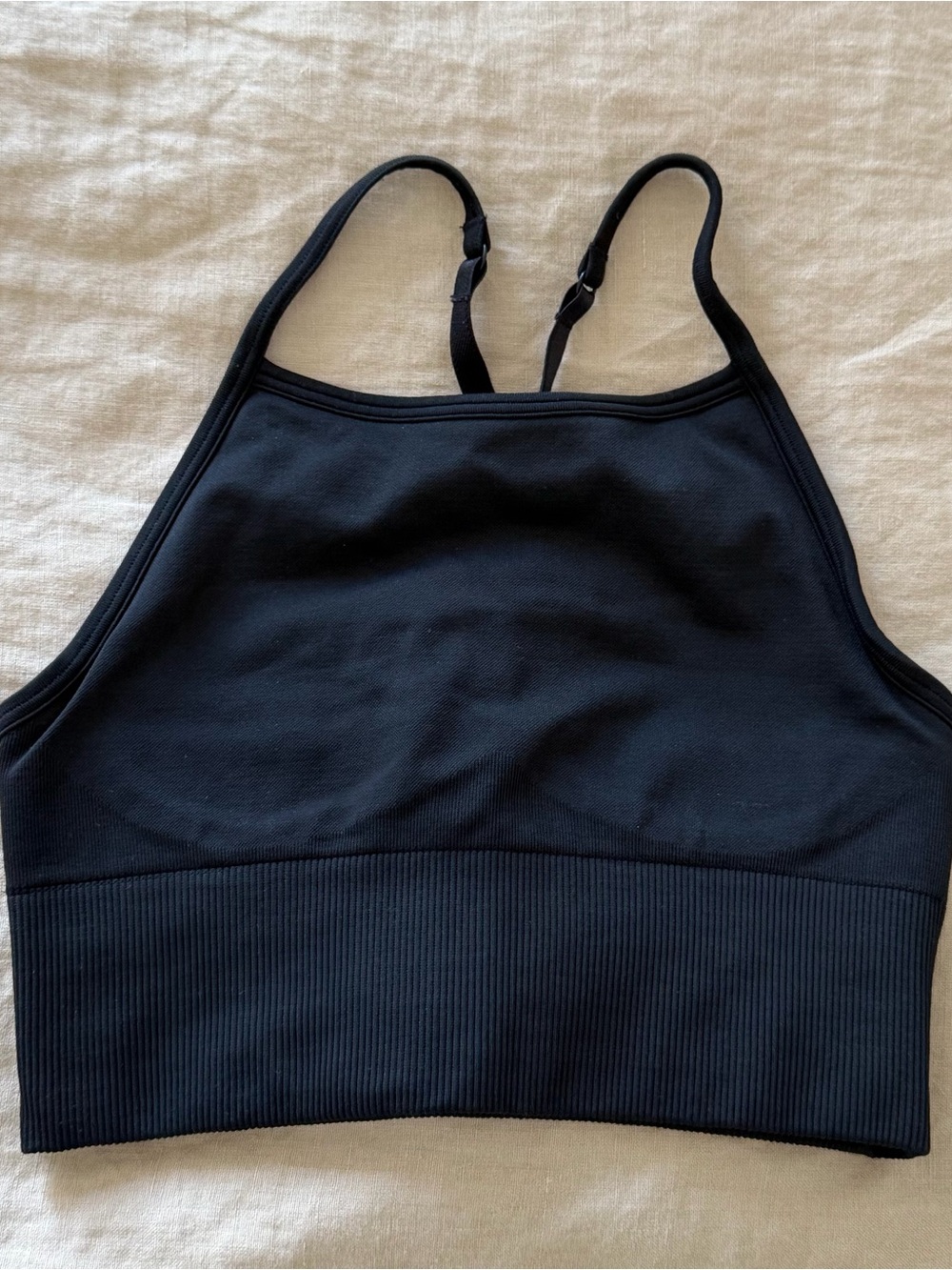 lululemon athletica Black High-Neck Sports Bralette